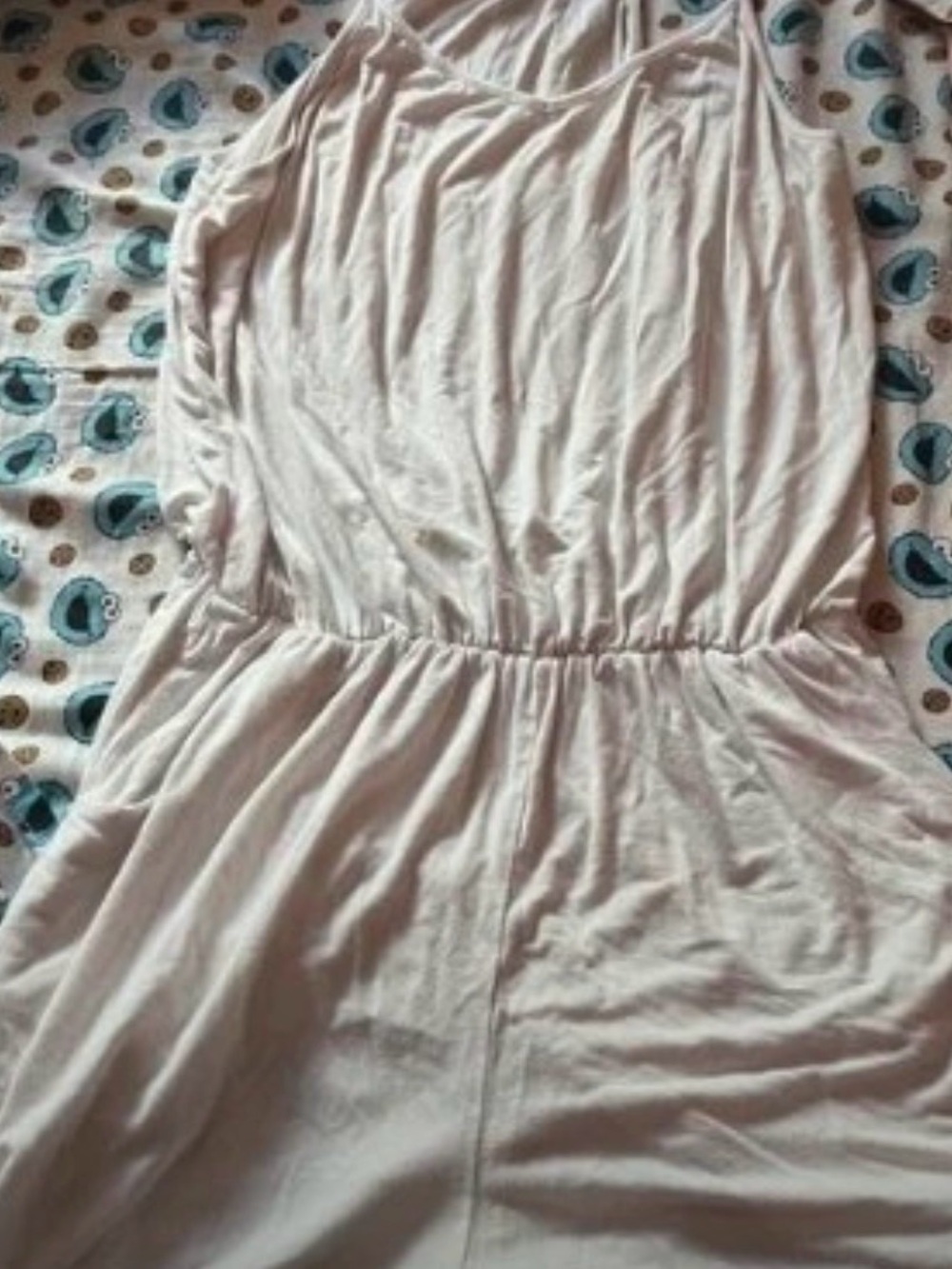 white summer romper
